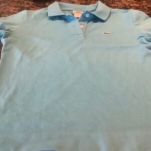 LACOSTE BLUE POLO WOMENS Size MEDIUM